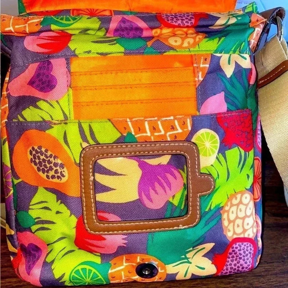 Lily Bloom Padded Shoulder Bag Pineapple Design - Picture 10 of 13